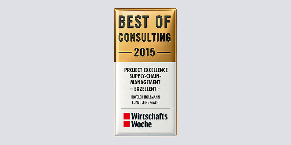 Award Best of Consulting 2015